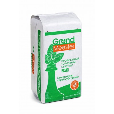 Торфяной субстрат GrondMeester GM 2,Universal 0-20мм, NPK 14:16:18 (1,5кг/м³) рН-Нейтральный 250л
